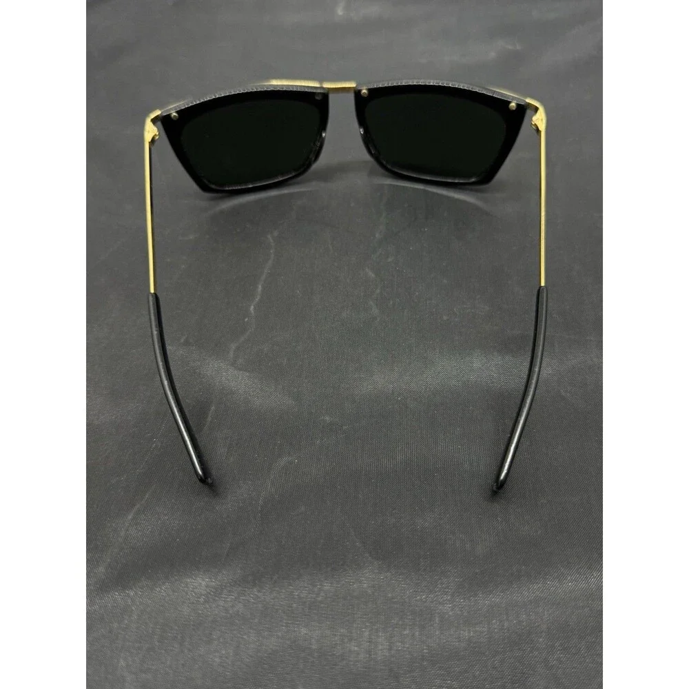 VINTAGE B&L RAY-BAN SLEEK RECTANGULAR OLYMPIAN II SUNGLASSES w/ CASE NEEDS SCREW